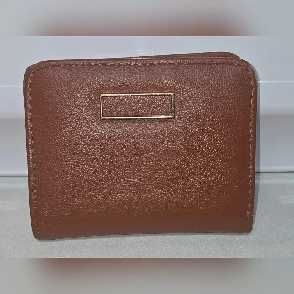 Small Brown Folding Women's Wallet